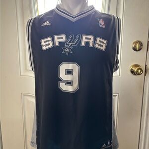 2014-17 San Antonio Spurs Parker #9 adidas Swingman Jersey (Away) Size L